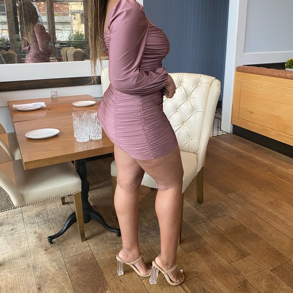 Light purple fashion nova dress